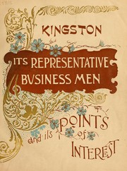 Cover of: Kingston and Rondout, their representative business men and points of interest by George F. Bacon