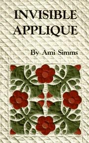 Cover of: Invisible applique