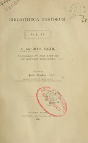 Cover of: A knight's faith