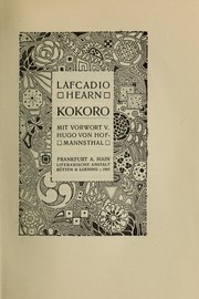 Cover of: Kokoro