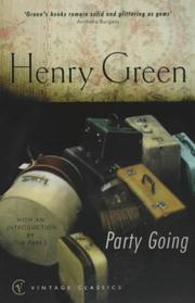 Cover of: Party Going by Henry Green