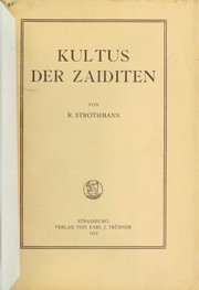 Cover of: Kultus der Zaiditen