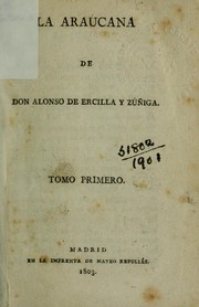 Cover of: La Araucana by Alonso de Ercilla y Zúñiga