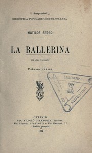 La ballerina by Matilde Serao