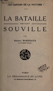 Cover of: La Bataille devant Souville by Henri Bordeaux
