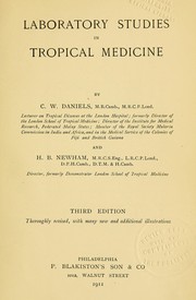 Cover of: Laboratory studies in tropical medicine by C. W. Daniels