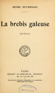 Cover of: La brebis galeuse: roman.