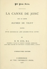 Cover of: La canne de jonc