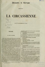 Cover of: La Circassienne by Alexandre Marie Anne de Lavaissière de Lavergne