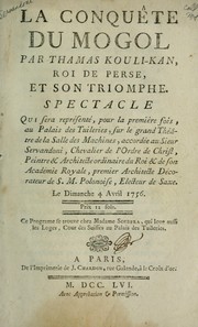 Cover of: La conquête du Mogol