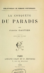 Cover of: La conquête du paradis