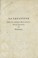 Cover of: La creatione del sig. donno Alfonso II dvca qvinto di Ferrara