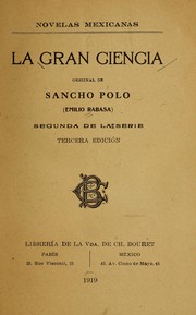 Cover of: La gran ciencia: original