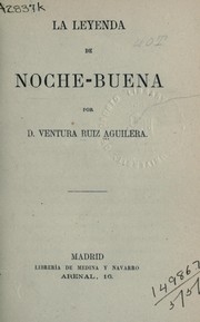 Cover of: La leyenda de Noche-Buena