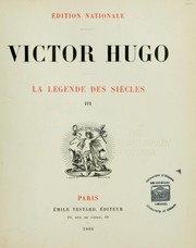 Cover of: La Légende des siècles