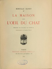 Cover of: La Maison dans l'oeil du chat