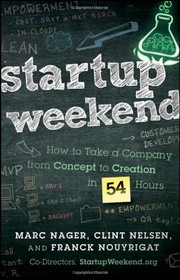 Cover of: Startup Weekend by Marc Nager