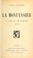 Cover of: La Montansier, ses aventures, ses entreprises, 1730-1820
