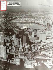 Cover of: A landmark year: metropolitan area planning council 25th anniversary report, 1989 by Massachusetts. Metropolitan Area Planning Council. (MAPC)