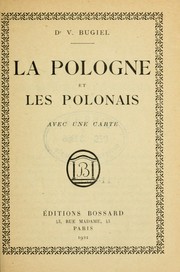 Cover of: La Pologne et les Polonais