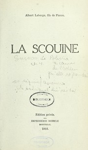 Cover of: La scouine