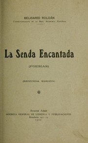 Cover of: La senda encantada: (poesías)