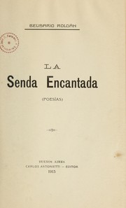 Cover of: La senda encantada (poesías)