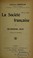 Cover of: La Société française au dix-huitième siècle