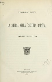 La storia nella "Secchia Rapita" by Venceslao Santi