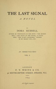 Cover of: The last signal by Dora Russell