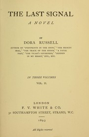 Cover of: The last signal by Dora Russell