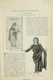Cover of: The Latin play at Harvard