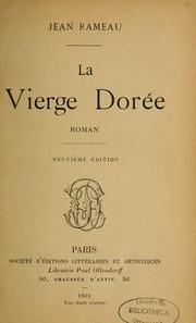 Cover of: La vierge dorée: roman