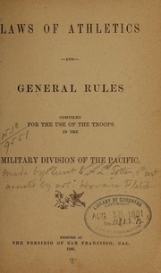 Cover of: Laws of athletics and general rules comp