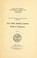 Cover of: The laws and rules and regulations governing live stock sanitary control work in Tennessee, 1913-14