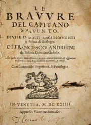 Cover of: Le bravvre del capitano Spavento: divise in molti ragionamenti in forma di dialogo