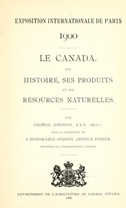 Cover of: Le Canada, son histoire, ses produits et ses resources naturelles by Johnson, George