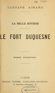 Le Fort Duquesne by Aimard, Gustave