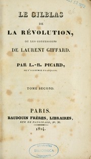 Cover of: Le Gilblas de la révolution