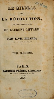 Cover of: Le Gilblas de la révolution