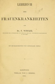 Cover of: Lehrbuch der Frauenkrankheiten