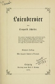 Cover of: Leienbrevier