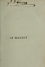 Cover of: Le maudit by Jean Hippolyte Michon
