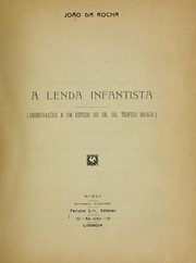 A lenda infantista by Rocha, João da.