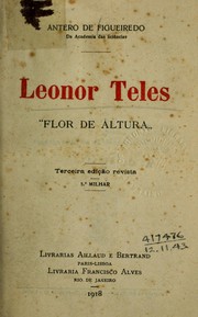 Leonor Teles, "flor de altura" by Antero de Figueiredo