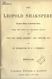 The Leopold Shakspere