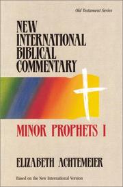 Cover of: Minor Prophets I by Elizabeth Rice Achtemeier