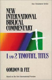 Cover of: 1 and 2 Timothy, Titus