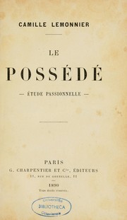 Cover of: Le possédé by Camille Lemonnier