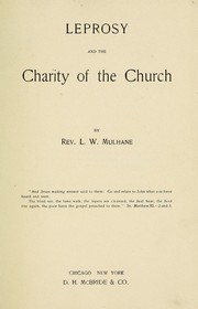 Cover of: Leprosy and the charity of the church